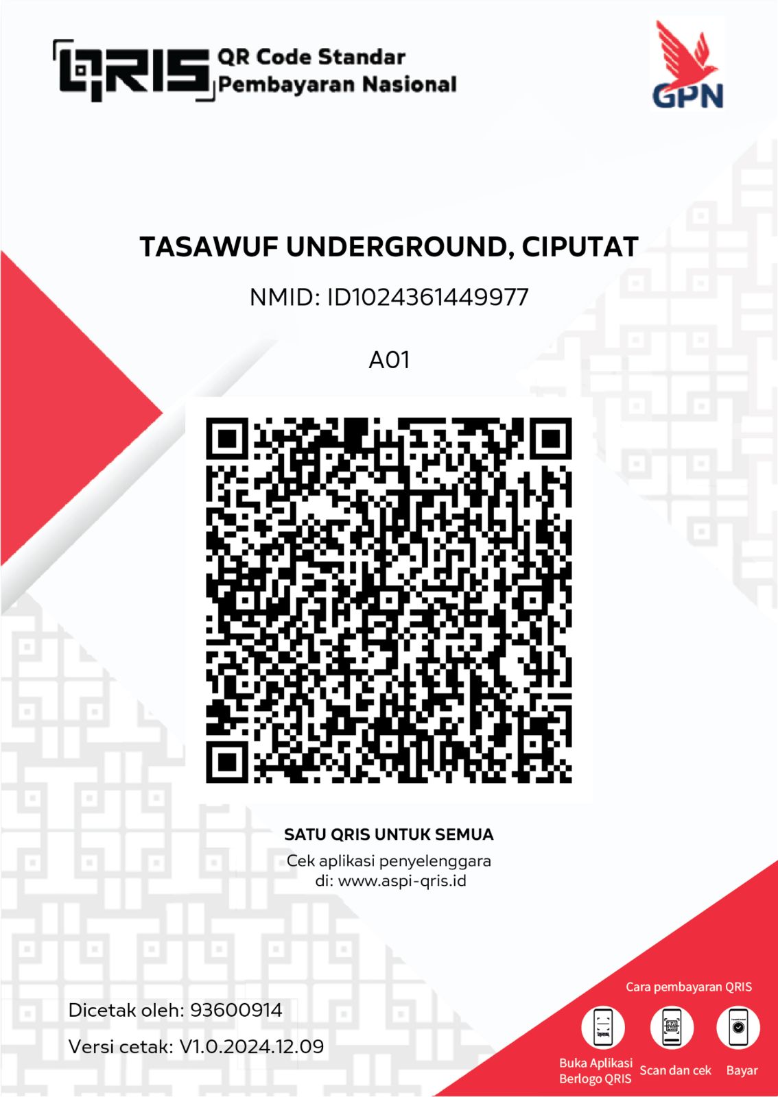 QRIS Tasawuf Underground